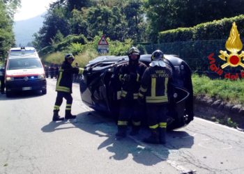 CASTELVECCANA: INCIDENTE STRADALE